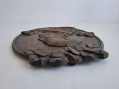 Plaque murale Art Déco T. G. Masaryk 1920, Tchécoslovaquie