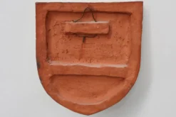 Plaque murale avec lion flamand par Vandeweghe pour Amphora, Belgique, vers 1950