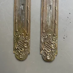 2 plaques de propreté anciennes - 53cm - Ref 1338