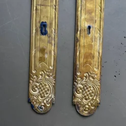 2 plaques de propreté anciennes - 53cm - Ref 1338