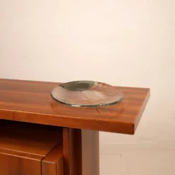Plat de collecte en verre de Murano par Aureliano Toso pour Leucos, 1960
