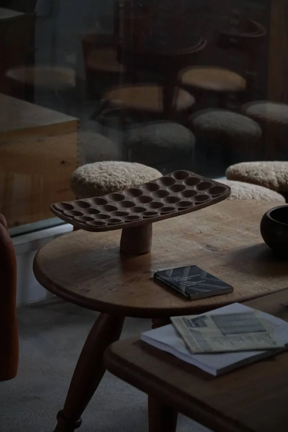Plateau de jeu traditionnel africain / Objects fors, début du 20e siècle
