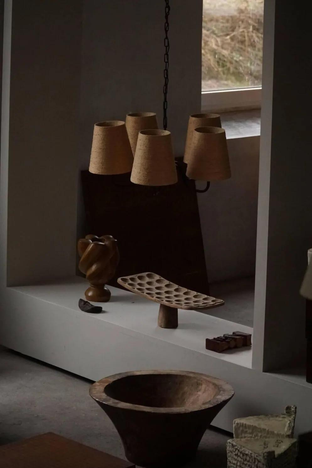 Plateau de jeu traditionnel africain / Objet sculptural, début du XXe siècle