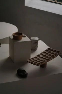 Plateau de jeu traditionnel africain / Objet sculptural, début du XXe siècle