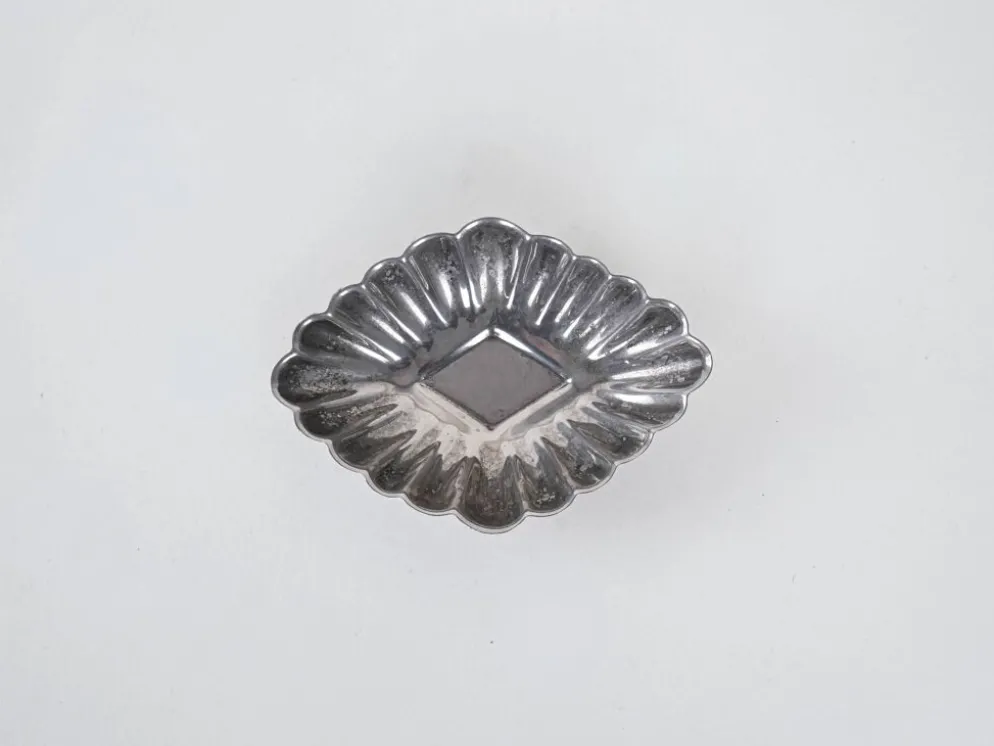 Plateau en métal, design italien, années 1970, fabriqué en Italie