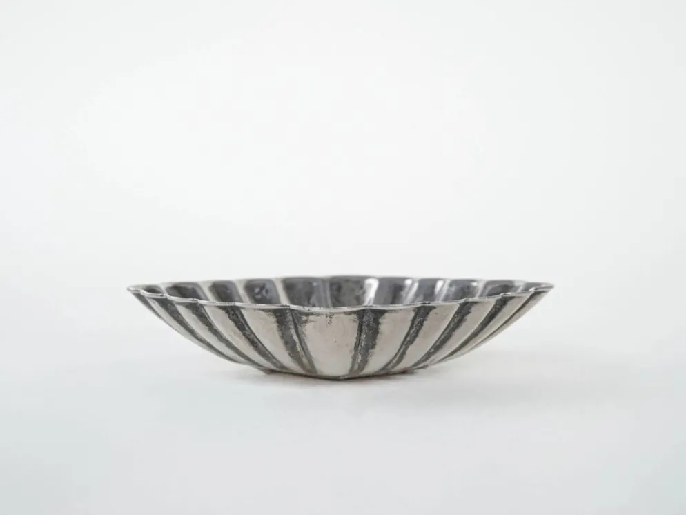 Plateau en métal, design italien, années 1970, fabriqué en Italie