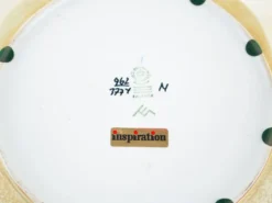 Plat en céramique, design danois, années 1960, fabriqué par Royal Copenhagen