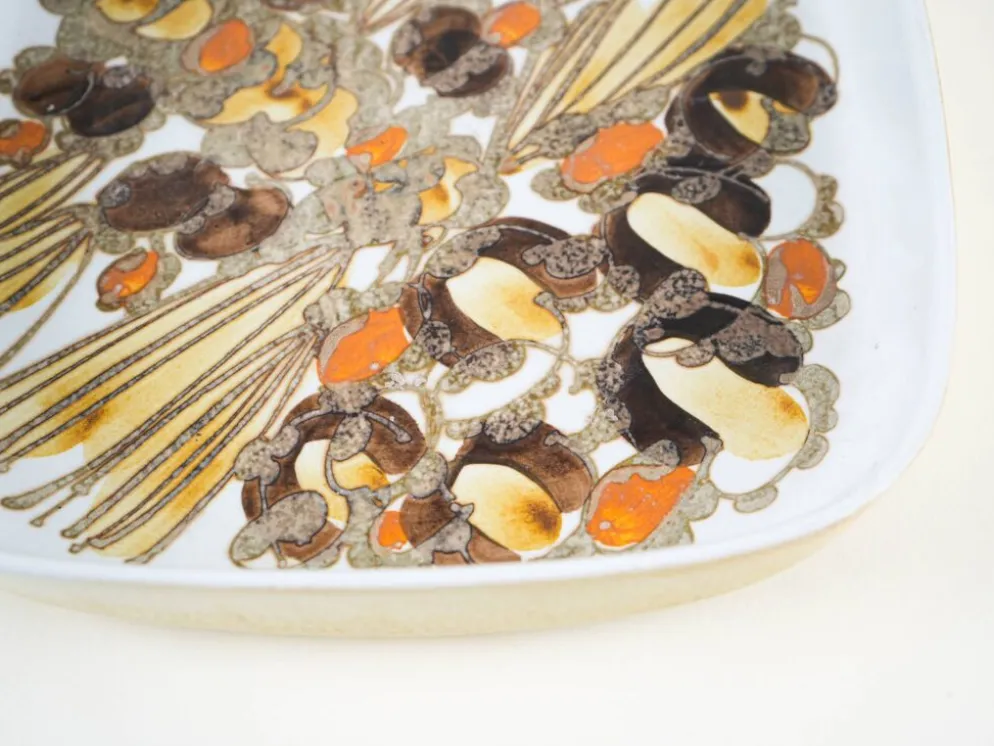 Plat en céramique, design danois, années 1960, fabriqué par Royal Copenhagen