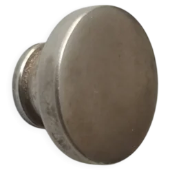 Poignée de meuble vintage en aluminium massif