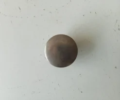 Poignée de meuble vintage en aluminium massif