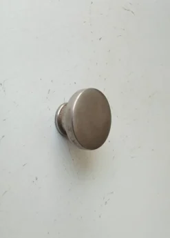 Poignée de meuble vintage en aluminium massif