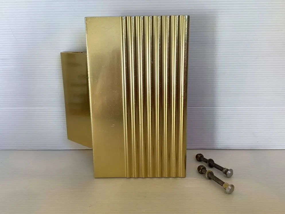 Poignée de porte métal doré