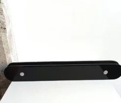 Poignée de porte vintage verre massif grand format
