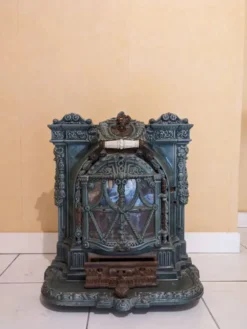 Poêle mobile en fonte modèle