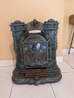 Poêle mobile en fonte modèle