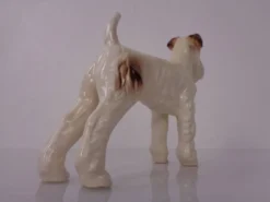 Porcelain Figurine of Fox Terrier, Denmark, 1950s