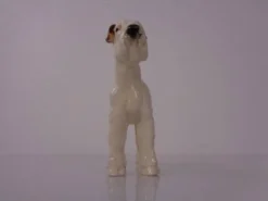 Porcelain Figurine of Fox Terrier, Denmark, 1950s