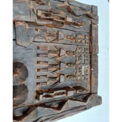 Porte africaine bois Senoufo Côte d'Ivoire