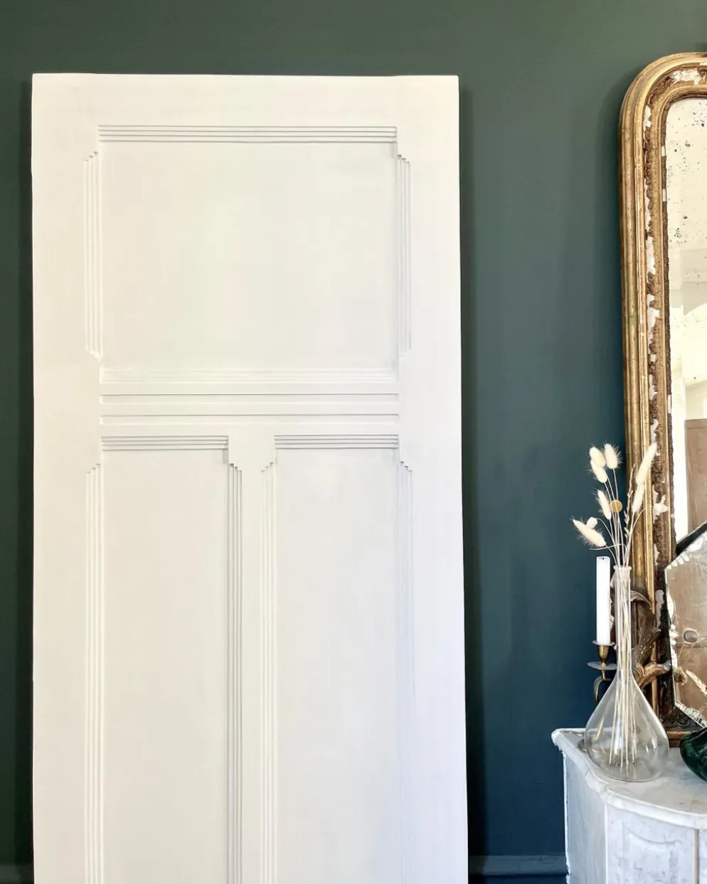 Porte ancienne art déco