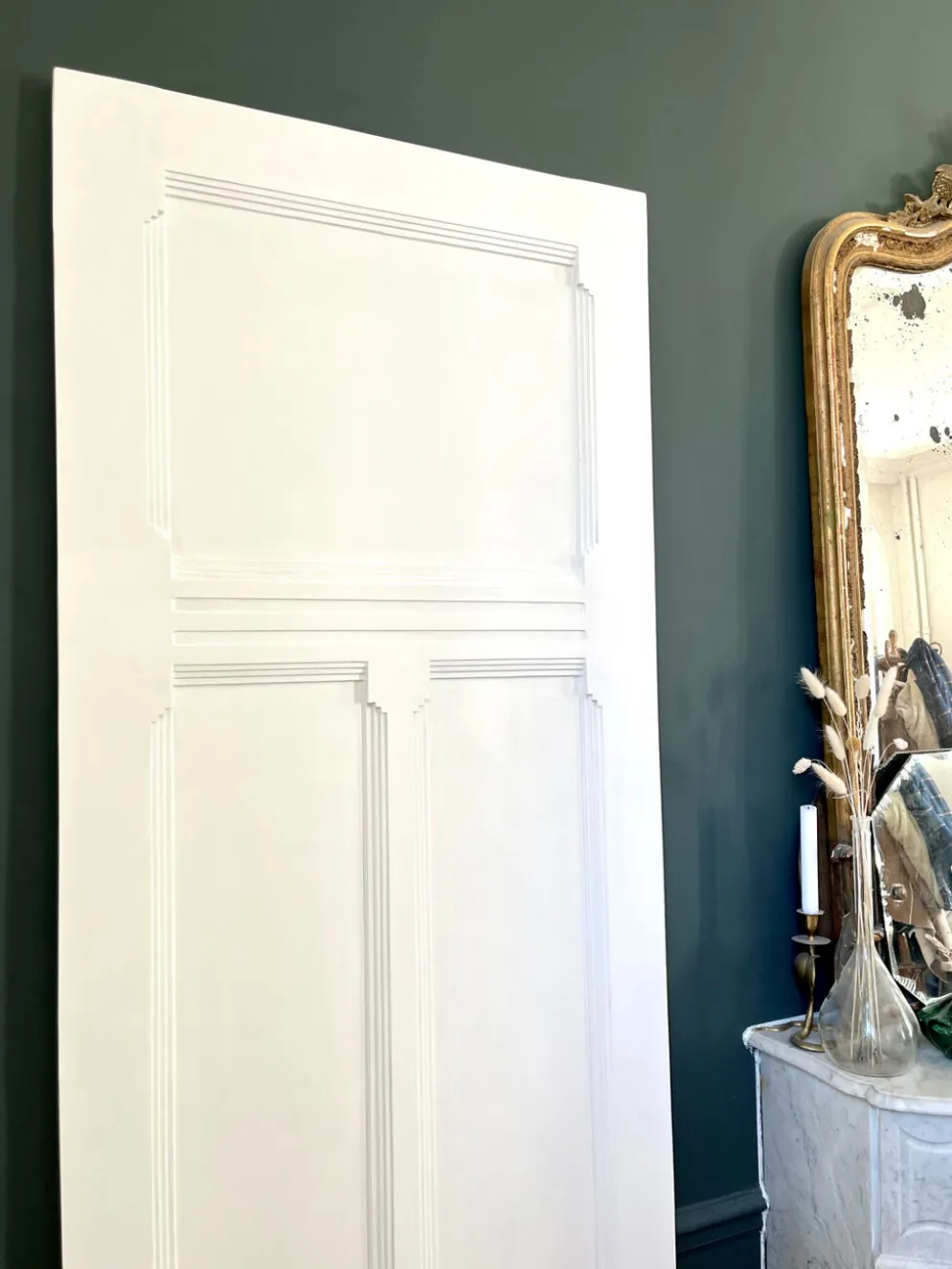 Porte ancienne art déco