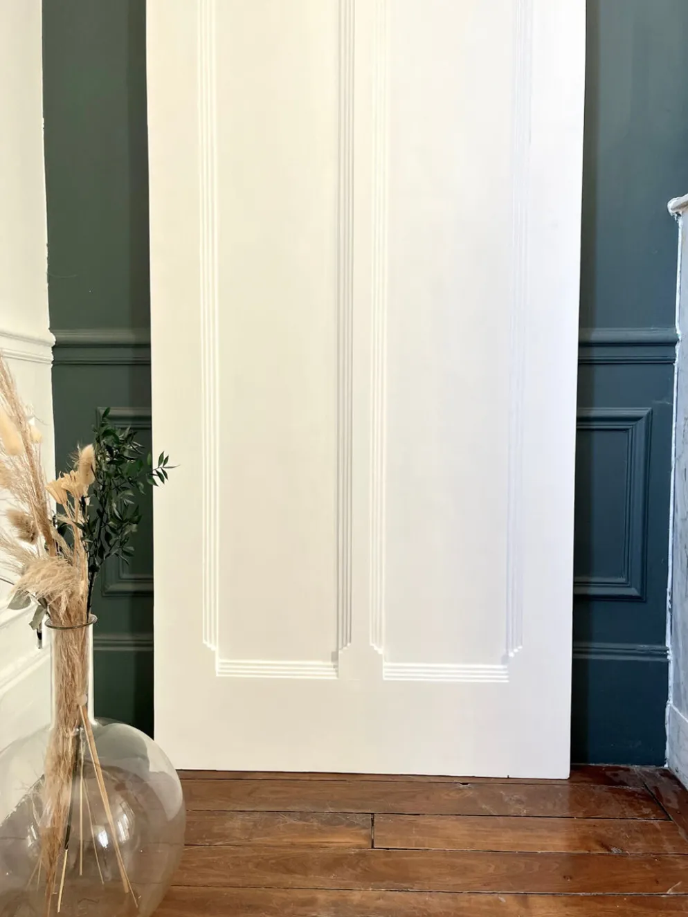 Porte ancienne art déco