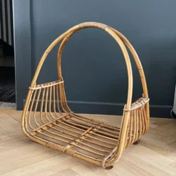 Porte bûches en bambou