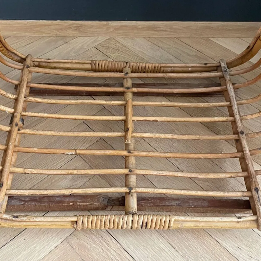 Porte bûches en bambou