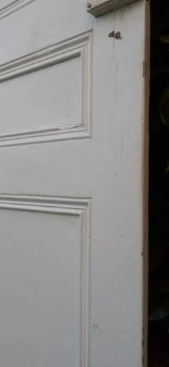 Porte de communication h216,5x87cm ancienne panneautée, moulurée