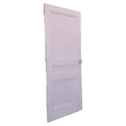 Porte de communication h216,5x87cm ancienne panneautée, moulurée