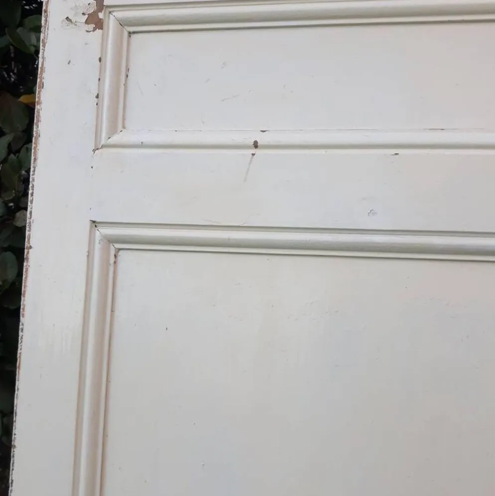 Porte de communication H220xL80,5cm ancienne panneautée moulurée