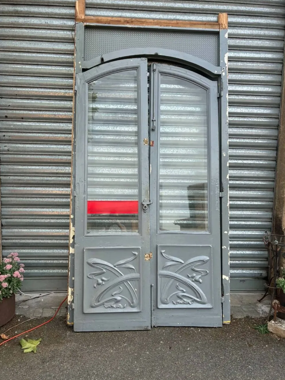 Porte d'entrée de commerce