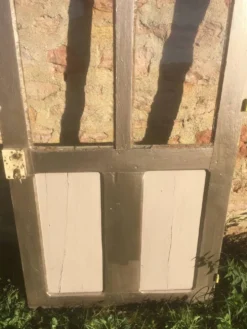 Porte d'entrée en chêne