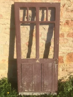 Porte d'entrée en chêne