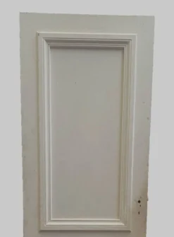 Porte de passage en double faces a deux panneaux moulurés XX siècle