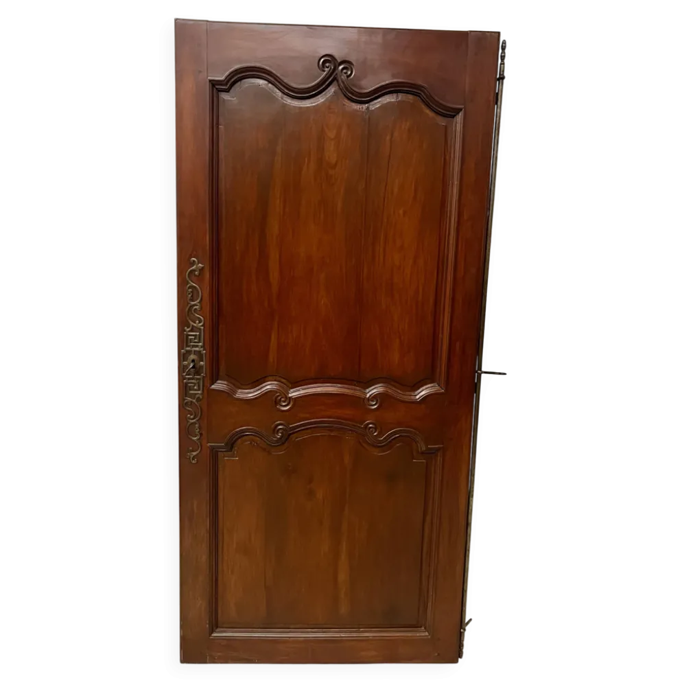 Porte de placard en merisier massif XVIII siècle