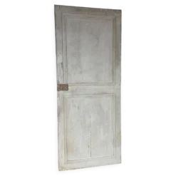 Porte de séparation XIXe double face en chêne