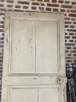 Porte de séparation XIXÈME en chêne massif double face