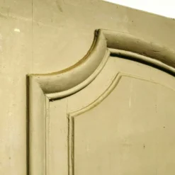 Porte et son imposte en chêne patiné XIX siècle