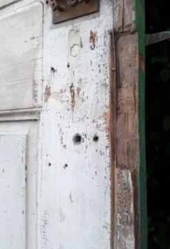 Porte H186,5xL75cm moulurée XVIII°intérieure