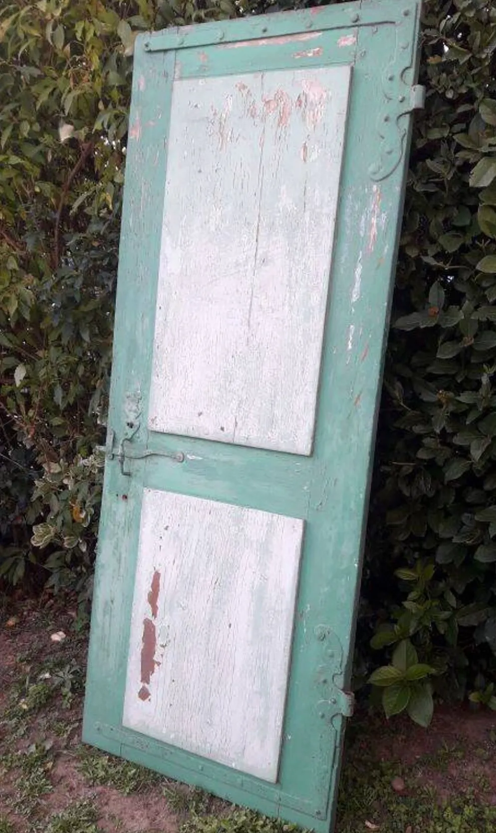 Porte H186,5xL75cm moulurée XVIII°intérieure