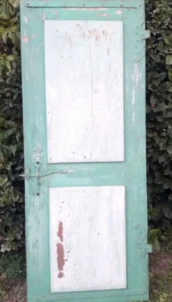 Porte H186,5xL75cm moulurée XVIII°intérieure