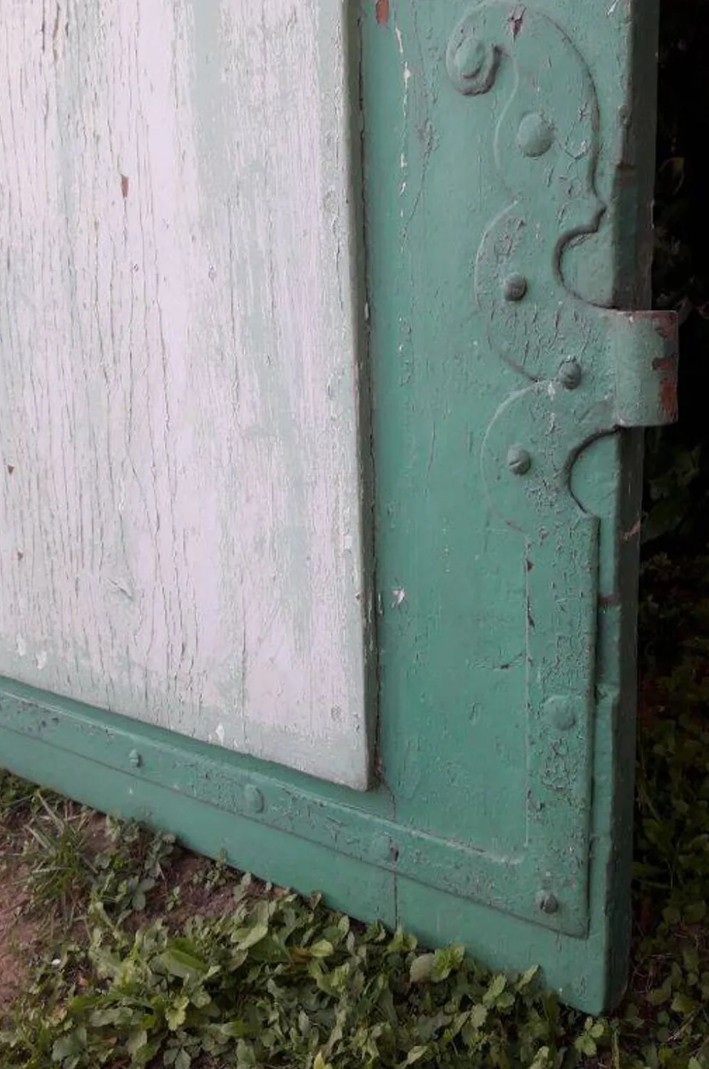 Porte H186,5xL75cm moulurée XVIII°intérieure