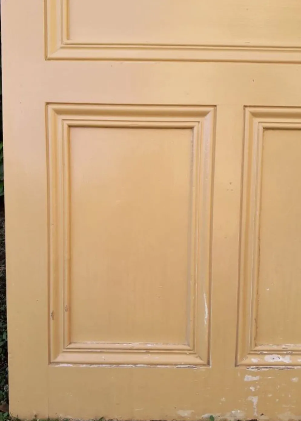 Porte palière 210,3x85,6cm ancienne moulurée
