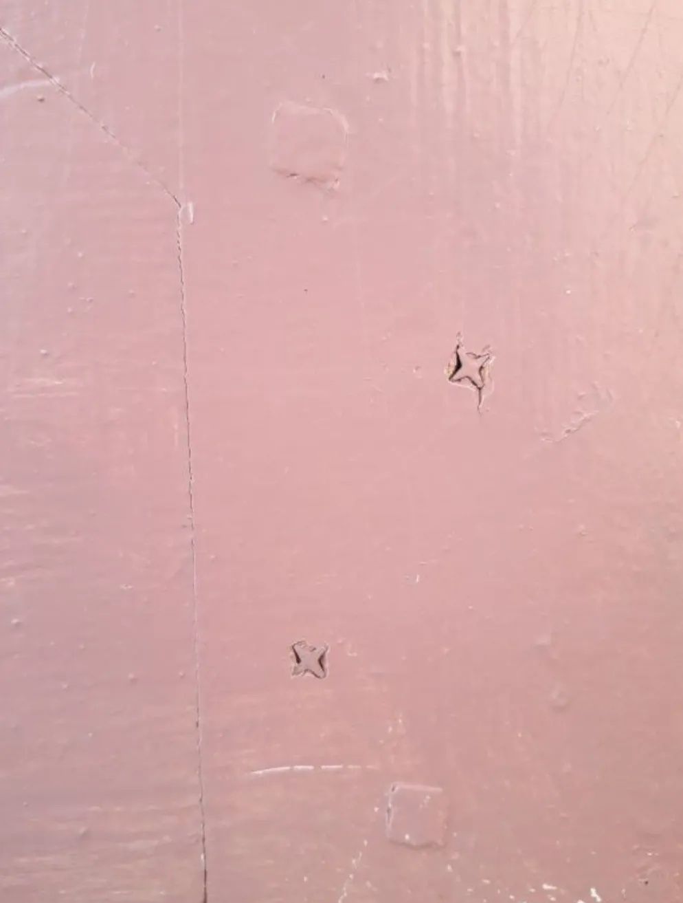 Porte palière 210,3x85,6cm ancienne moulurée