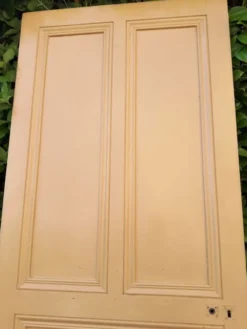 Porte palière 210,3x85,6cm ancienne moulurée