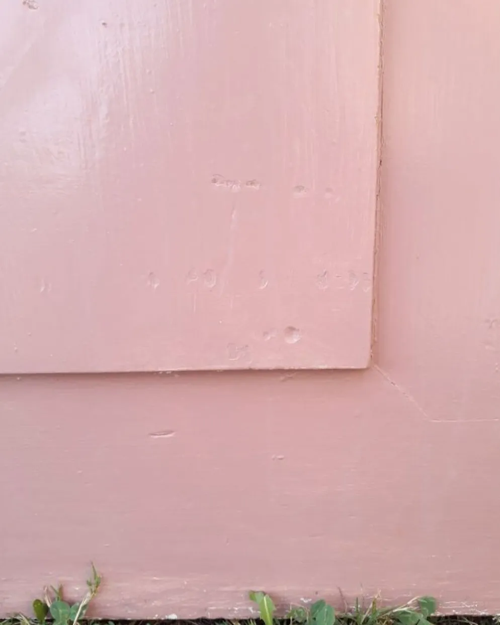 Porte palière 210,3x85,6cm ancienne moulurée