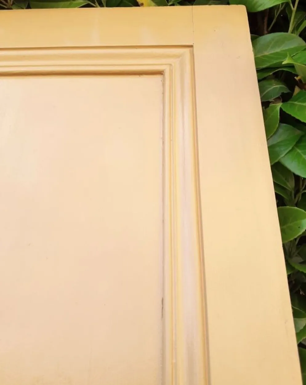 Porte palière 210,3x85,6cm ancienne moulurée