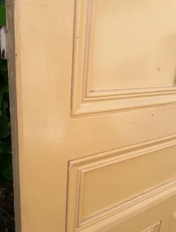 Porte palière 210,3x85,6cm ancienne moulurée