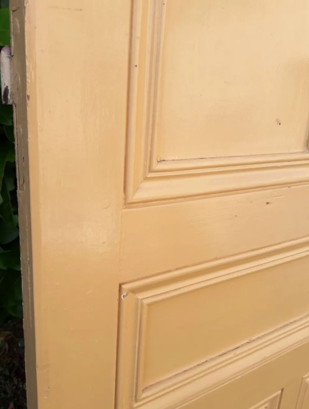 Porte palière 210,3x85,6cm ancienne moulurée