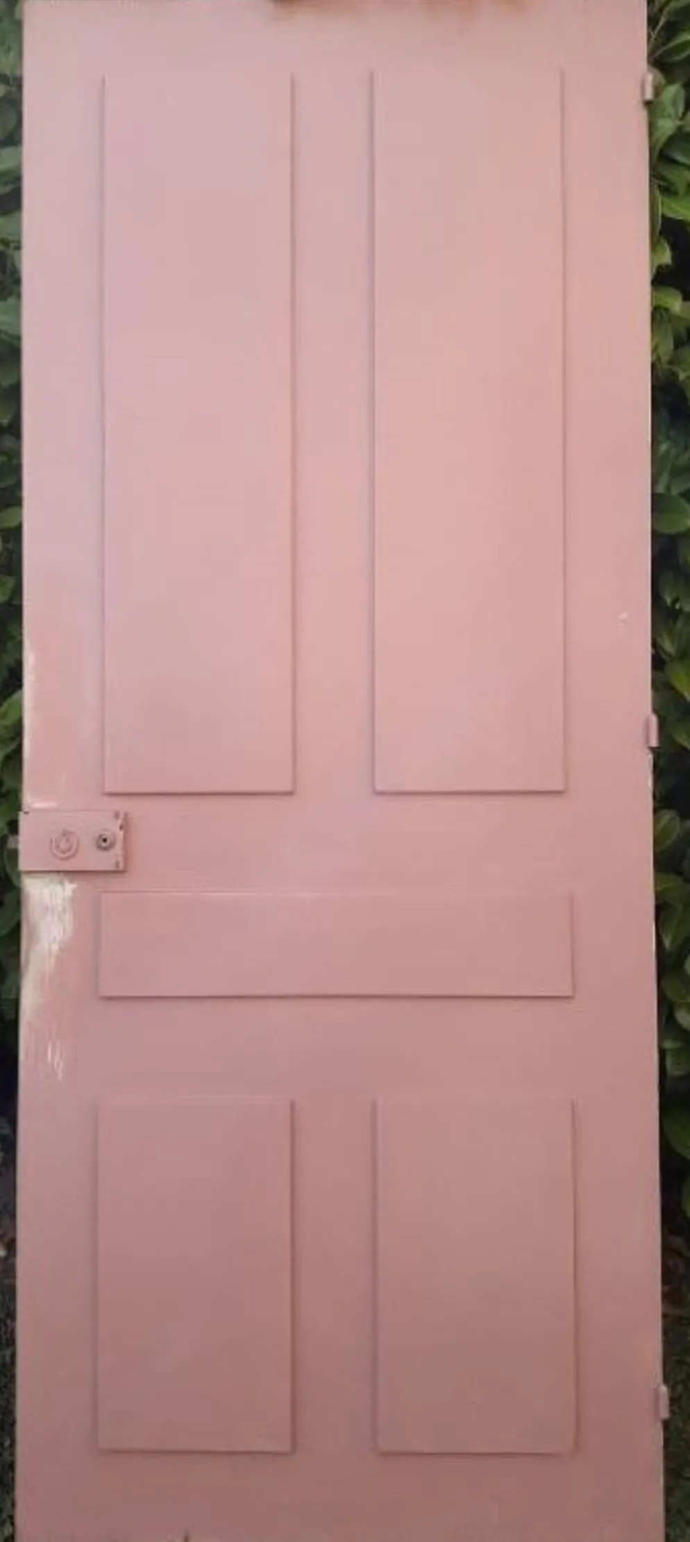 Porte palière 210,3x85,6cm ancienne moulurée